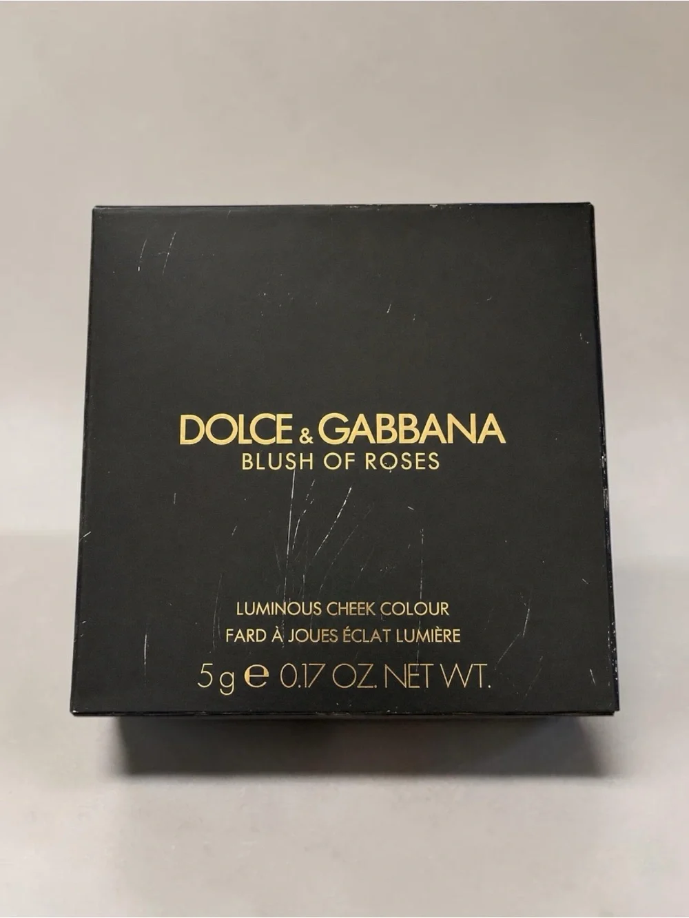 Dolce & Gabbana Blush of Roses-500 Apricot Never Used w/ Pouch & Box